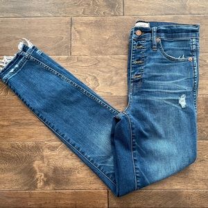 Madewell - Size 27 - 10” High Rise Skinny
